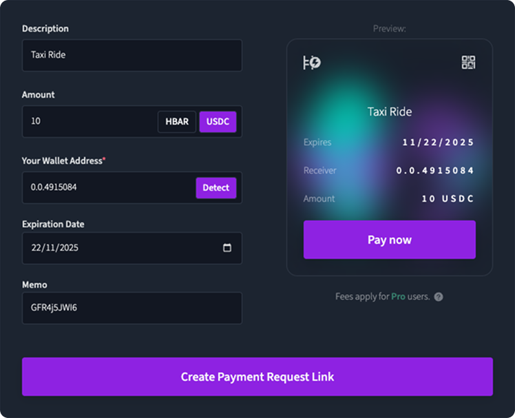 create link